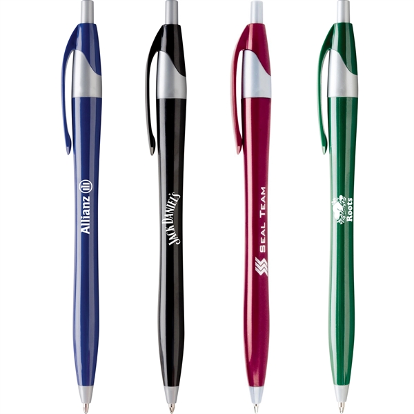 Plastic click action ballpoint pen... from ASI 68190 Lungsal / Lungsal