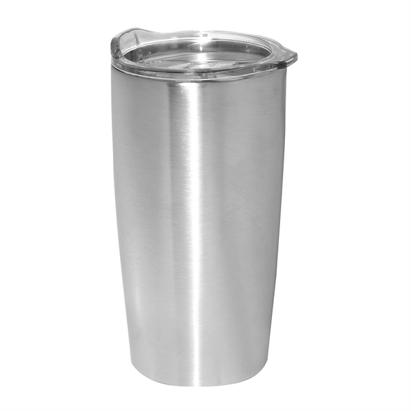 20 oz. vacuum insulated stainless steel travel tumbler with sip-thru lid.... from ASI 57956 Graphco line