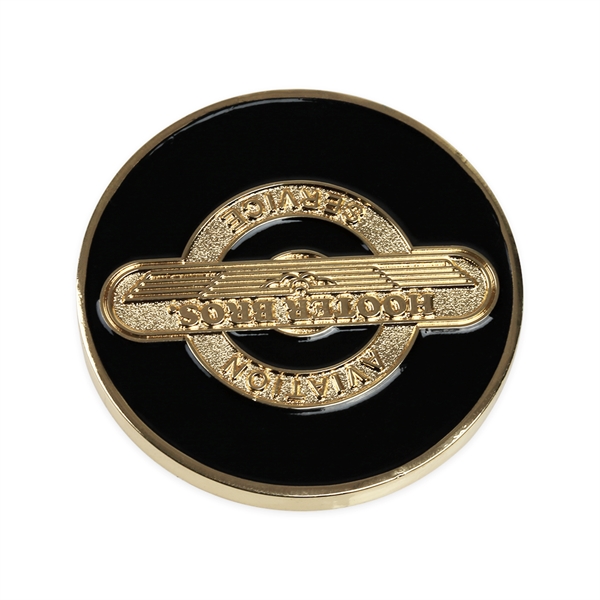 Soft enamel brass coins have a textured look and feel because... from ASI 90154 Sunjoy Group Inc