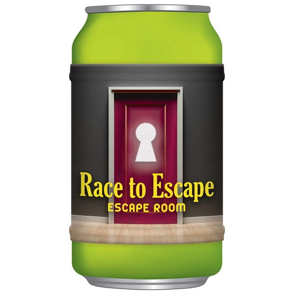 Full custom, full color stretch wrap for aluminum cans.... from ASI 80228 Quinn