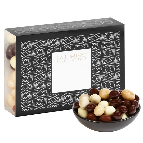 The Elite Gift Box filled with 6.5 oz. of espresso bean... from ASI 71685 Midnite Snax®