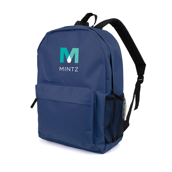 Spacious 17" backpack with a front pocket and side water bottle... from ASI 34800 Alstar Creations