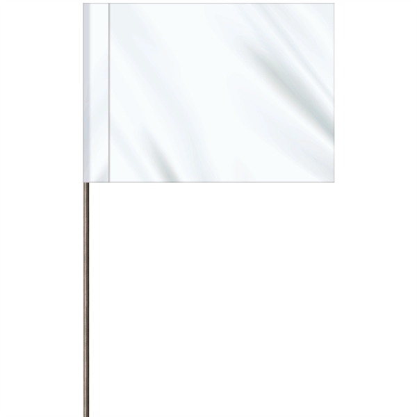 1-Color 2.5 x 3.5" Custom Marking Vinyl Flag with 11.5" Wire... from ASI 80228 Quinn