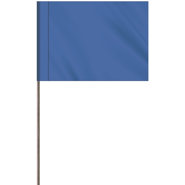 1-Color 2.5 x 3.5" Custom Marking Vinyl Flag with 11.5" Wire... from ASI 80228 Quinn