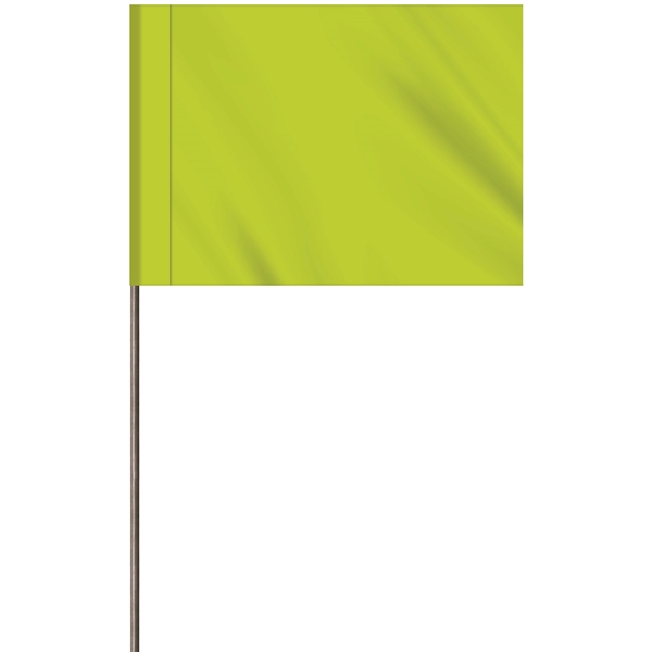 1-Color 2.5 x 3.5" Custom Marking Vinyl Flag with 11.5" Wire... from ASI 80228 Quinn