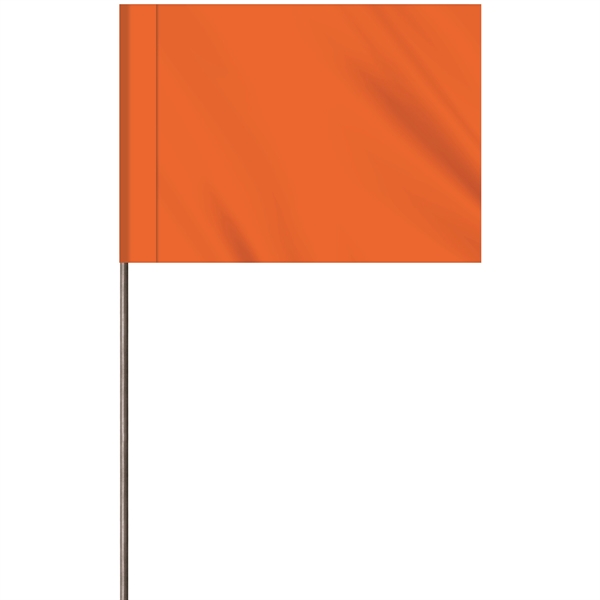 1-Color 2.5 x 3.5" Custom Marking Vinyl Flag with 11.5" Wire... from ASI 80228 Quinn
