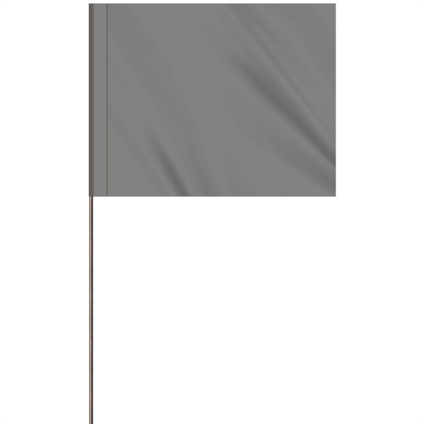1-Color 4 x 5" Custom Marking Vinyl Flag with 30" Wire... from ASI 80228 Quinn
