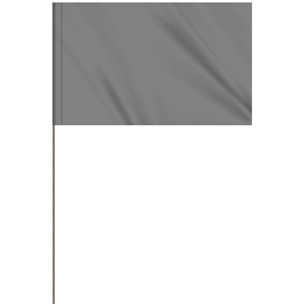 1-Color 5 x 8" Custom Marking Vinyl Flag with 30" Wire... from ASI 80228 Quinn