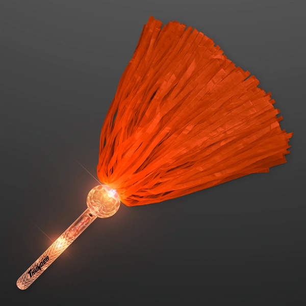 Pom Poms Light Up Team Spirit Wands; Imprint and Blank Pricing... from ASI 34194 ALightPromos