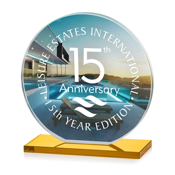 Our Victoria Award features a flat edged Starfire disc mounted on... from ASI 84592 St Regis Group / St Regis