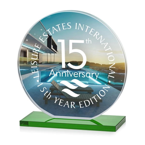 Our Victoria Award features a flat edged Starfire disc mounted on... from ASI 84592 St Regis Group / St Regis