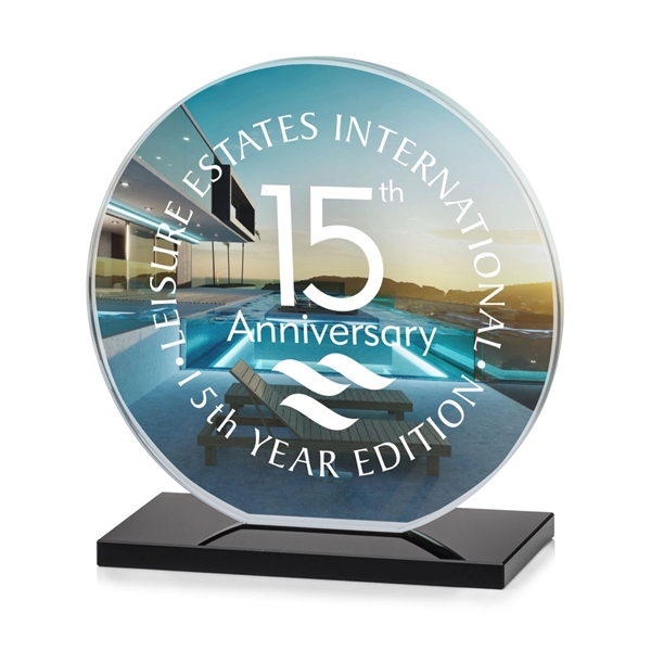 Our Victoria Award features a flat edged Starfire disc mounted on... from ASI 84592 St Regis Group / St Regis