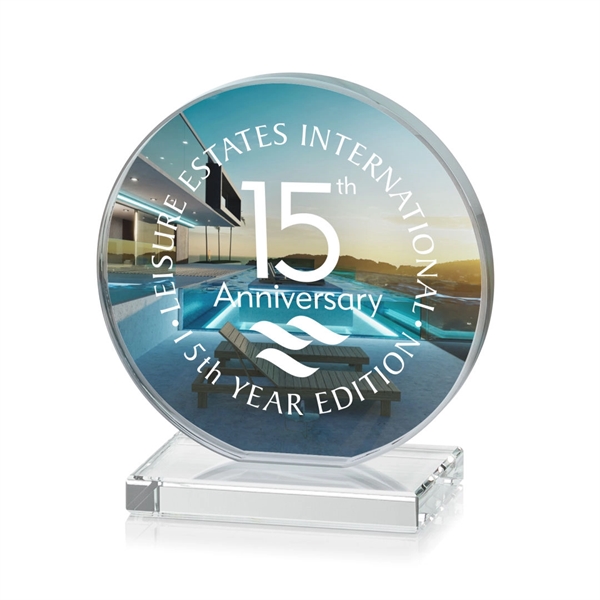 Our Victoria Award features a flat edged Starfire disc mounted on... from ASI 84592 St Regis Group / St Regis