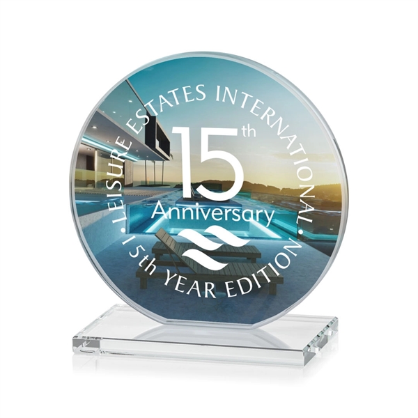 Our Victoria Award features a flat edged Starfire disc mounted on... from ASI 84592 St Regis Group / St Regis