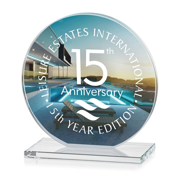 Our Victoria Award features a flat edged Starfire disc mounted on... from ASI 84592 St Regis Group / St Regis