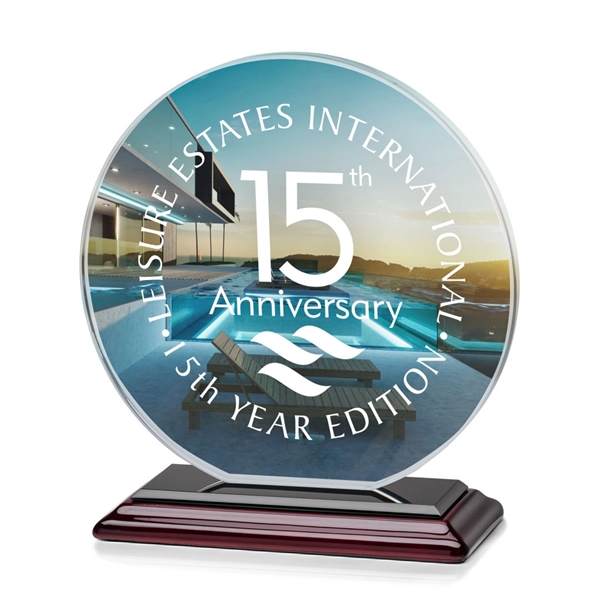 Our Victoria Award features a flat edged Starfire disc mounted on... from ASI 84592 St Regis Group / St Regis