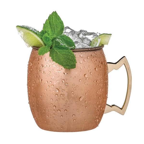 Copper plated stainless steel mug, 17 oz plus free 1 color... from ASI 37218 Athena Promo (tm)