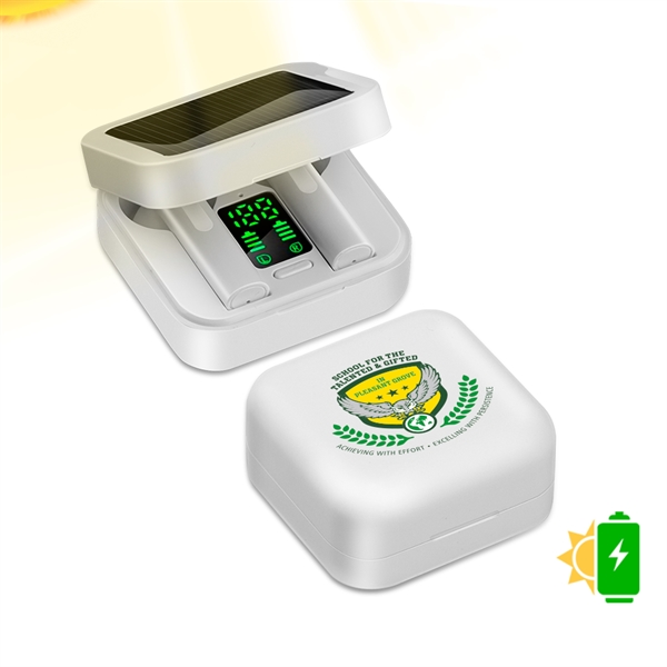 Hemera Solar TWS Earbuds is a unique eco-friendly item for earbuds... from ASI 90154 Sunjoy Group Inc