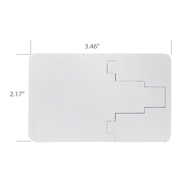 Clinton Folding USB Card is an e-business card as thin as... from ASI 90154 Sunjoy Group Inc