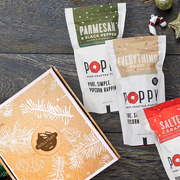 Lights, camera, snack-tion! Three blockbuster popcorn flavors have been assembled for... from ASI 61966 HPG / Batch & Bodega