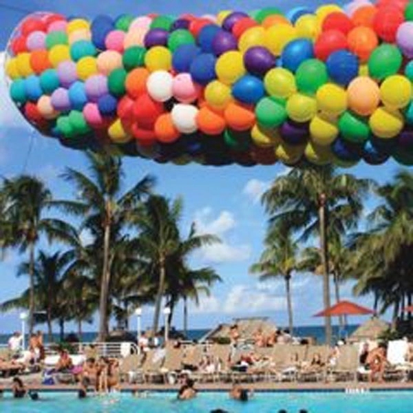 Balloon drop kit that can store and release 2,000 9" or... from ASI 42016 Brighter Promotions Inc