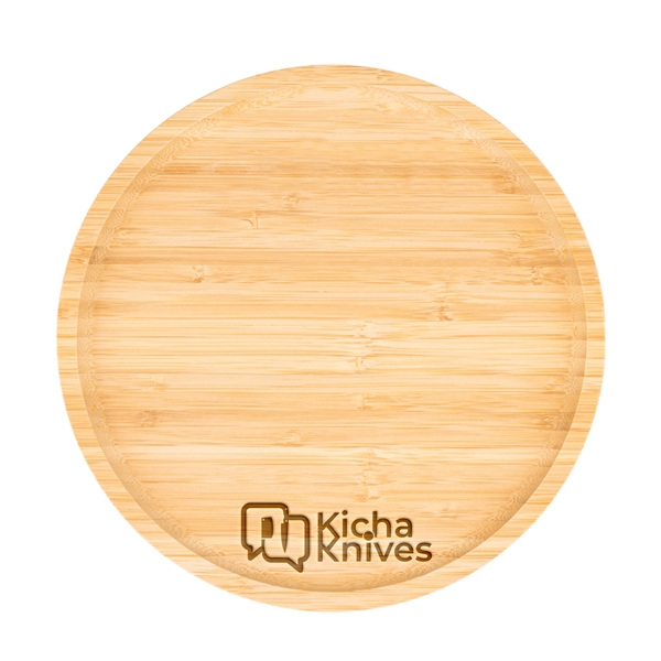 Round Bamboo Serving Tray... from ASI 62088 IDProductsource