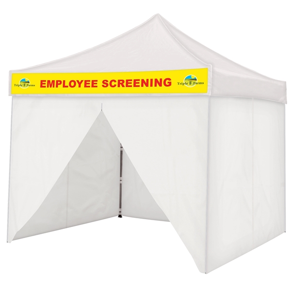 10' x 10' Medical Tent with Walls and detachable graphic... from ASI 80228 Quinn