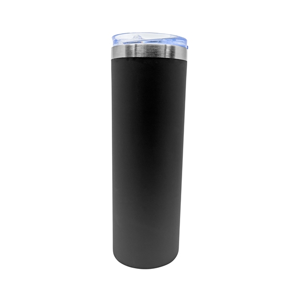 22 oz. rubberized stainless steel slim tumbler with slide open lid... from ASI 90807 Tekweld