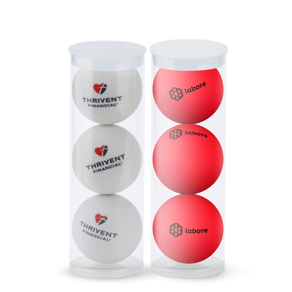 Lip Balm Trio filled with 3 round lip moisturizers... from ASI 61966 HPG / Mixie