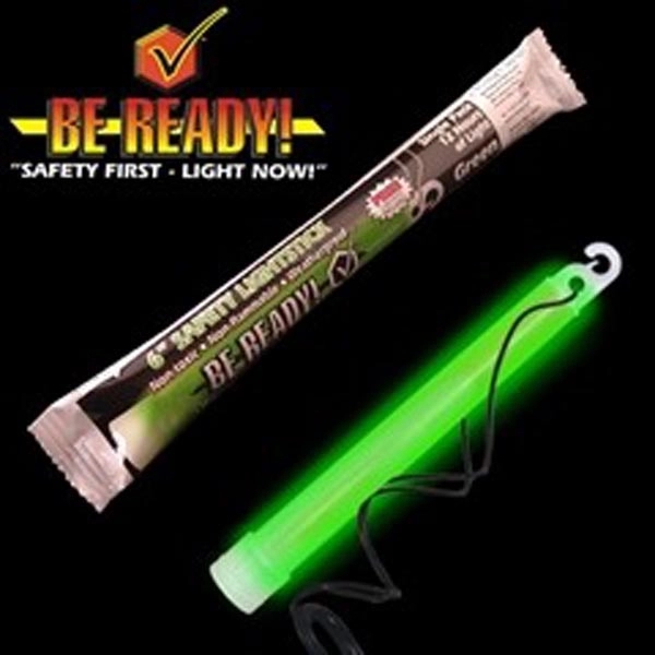 6" "Be Ready" safety light glowsticks in assorted colors.... from ASI 42016 Brighter Promotions Inc