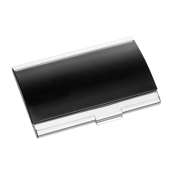 Dawlings Business Card Holder - Curved Silver... from ASI 84592 St Regis Group