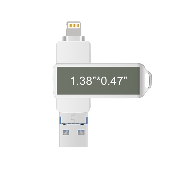 Talman 3 in 1 Multifunctional OTG USB Flash Drive supports data... from ASI 90154 Sunjoy Group Inc