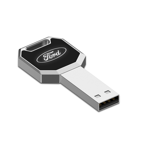 Edison Park Light-Up KEY USB Flash Drive is the perfect premium... from ASI 90154 Sunjoy Group Inc