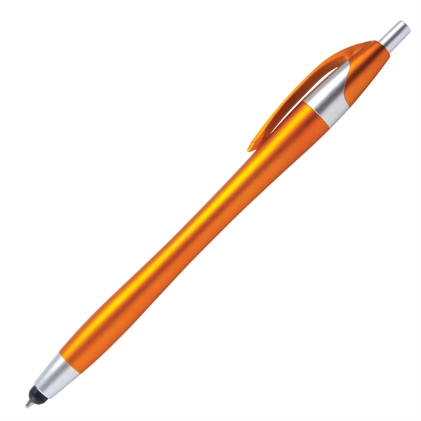 Plastic click action ballpoint stylus pen.... from ASI 68190 Lungsal
