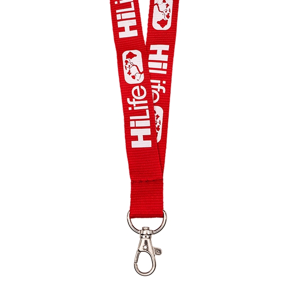 36" ribbed polyester lanyard in assorted colors and widths with choice... from ASI 52263 EMT / EMT EMT EASY