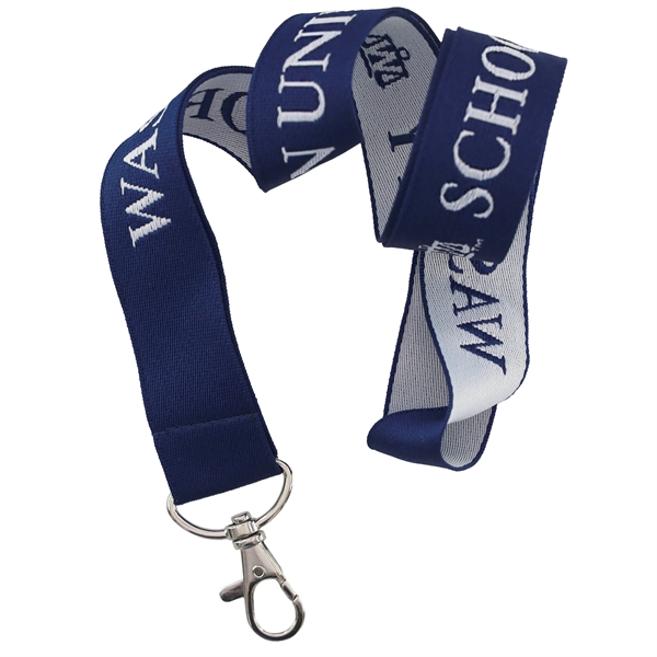 36" polyester lanyards in assorted widths with woven imprint and choice... from ASI 52263 EMT / EMT EMT EASY