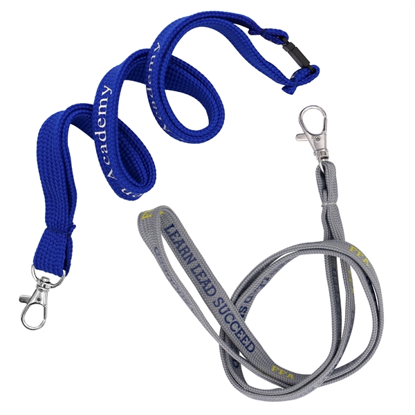 36" polyester tubular lanyard with choice of 13 standard attachments.... from ASI 52263 EMT / EMT EMT EASY
