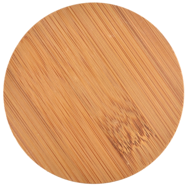 6 piece engravable coaster set with holder, made from bamboo.... from ASI 72657 Active Life Promo / Apres Ski Ingrain Promo