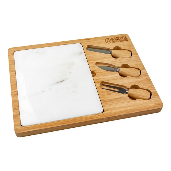 Premium Bamboo & Marble Charcuterie Set... from ASI 99030 Zipline / Zipline®