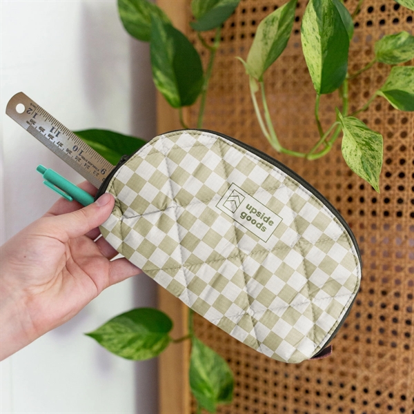 Glam Clam is a medium-size, gusseted pouch with a curve from... from ASI 74710 Numo