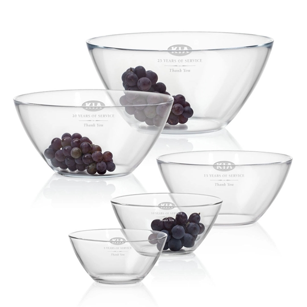 Clear glass bowl.... from ASI 84592 St Regis Group