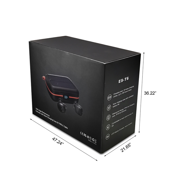 True Wireless Earbuds Bluetooth Headphones. Adopt the most advanced Bluetooth 5.... from ASI 90154 Sunjoy Group Inc