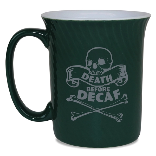 17 Oz. Ripple Ceramic Coffee Mug... from ASI 52475 Xpres LLC