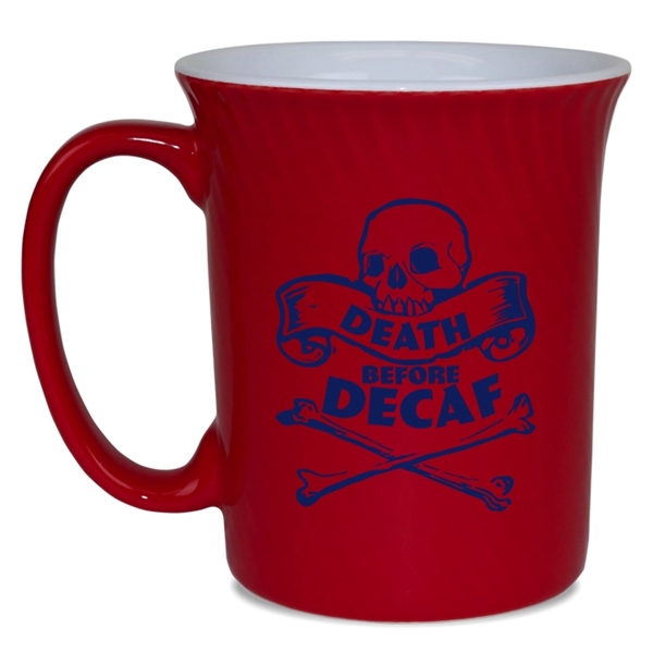 17 Oz. Ripple Ceramic Coffee Mug... from ASI 52475 Xpres LLC