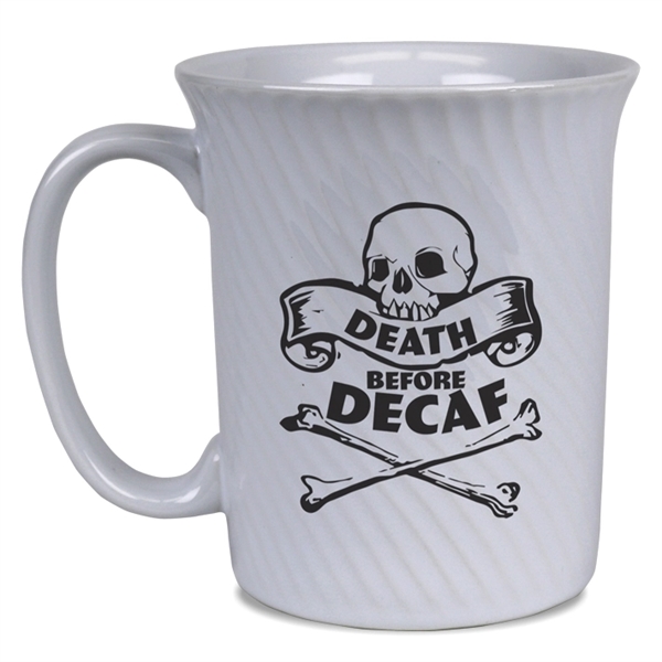 17 Oz. Ripple Ceramic Coffee Mug... from ASI 52475 Xpres LLC