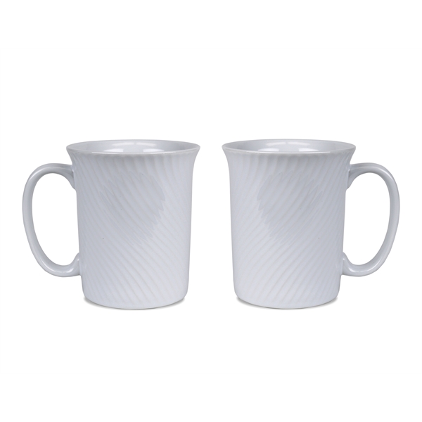 17 Oz. Ripple Ceramic Coffee Mug... from ASI 52475 Xpres LLC