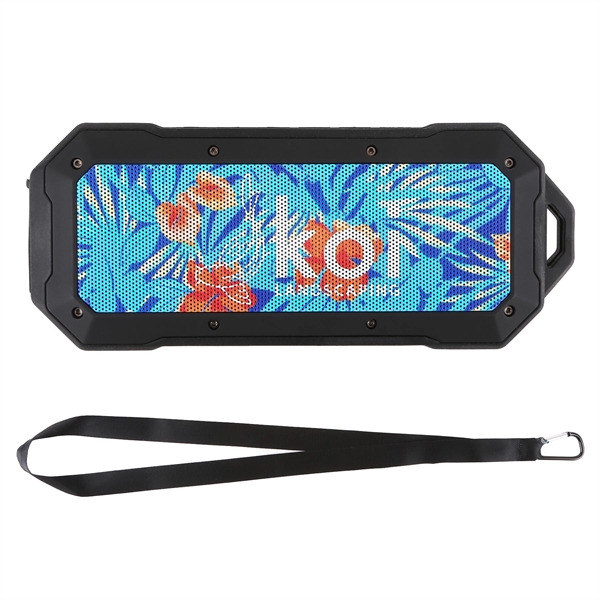 A wireless magnetic speaker that hangs on metallic surfaces with a... from ASI 61966 HPG / HandStands HPG Gold