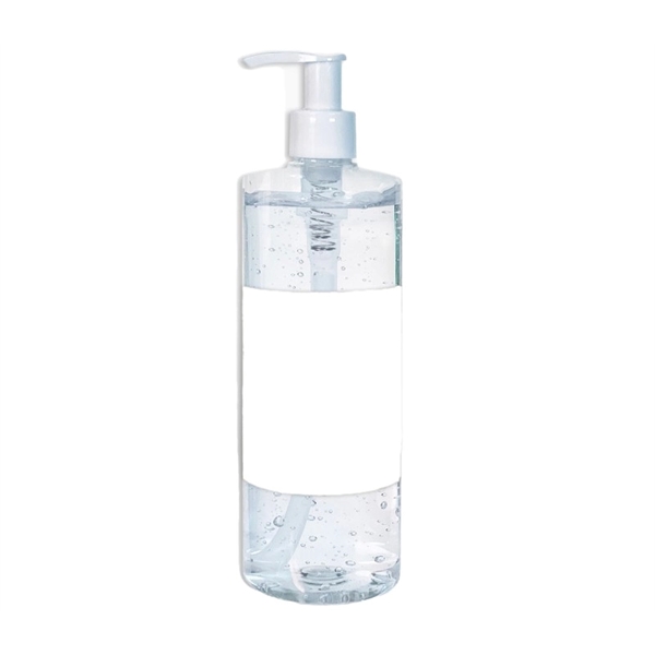 8 oz. Tall hand sanitizer gel with pump containing 62% alcohol... from ASI 37218 Athena Promo (tm)