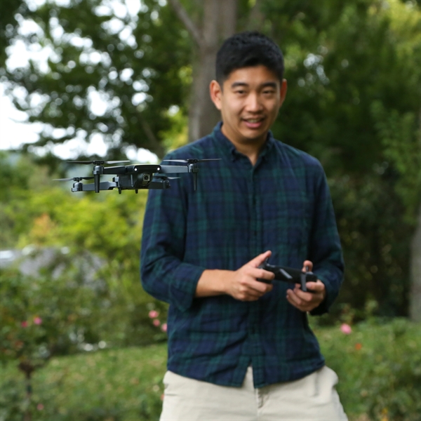 Lightweight foldable drone with a high-definition camera and 20-minute flight time.... from ASI 61966 HPG / OrigAudio HPG Gold