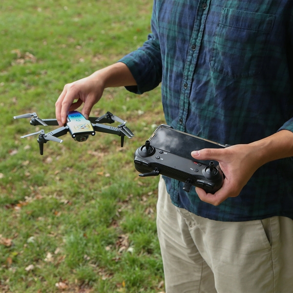 Lightweight foldable drone with a high-definition camera and 20-minute flight time.... from ASI 61966 HPG / OrigAudio HPG Gold